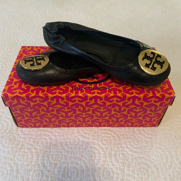 Tory Burch Classic Reva Ballet Flats - Picture 3 of 8